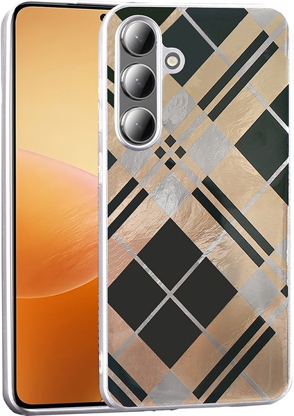 Qep Samsung Galaxy S25 Geometrik Kapak