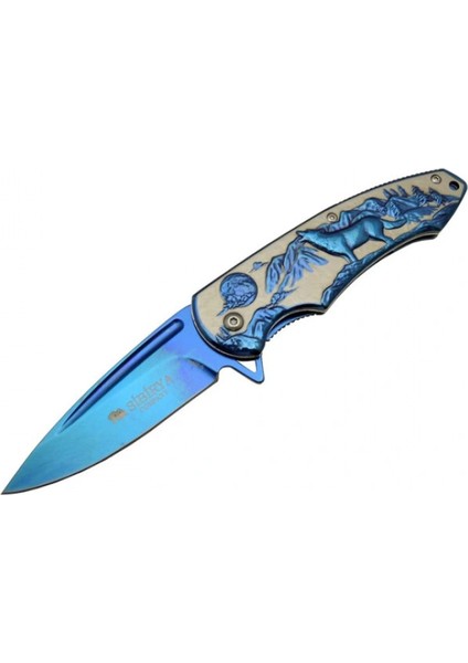 Sibirya Kurt Çakı Blue S-2065L 20 cm