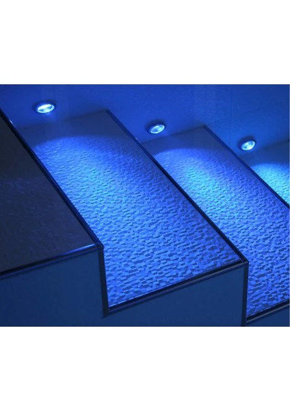 Slim Flat Sıva üstü Led Havuz Aydınlatma Ampülü lamba Mor A-1205 PAR-56 30W 12V IP68