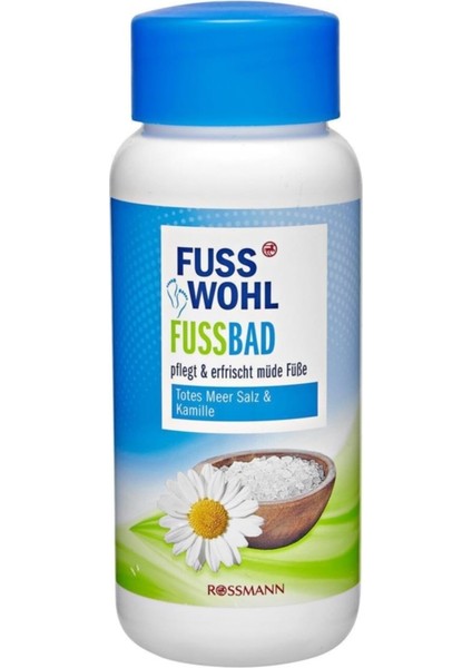 Papatya ve Ölü Deniz Tuzu ile Rahatlatıcı Ayak Banyosu 450 gr