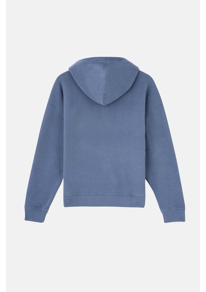 Goblin Baykuş Supersoft Hoodie - Flint Mavi indirimleri