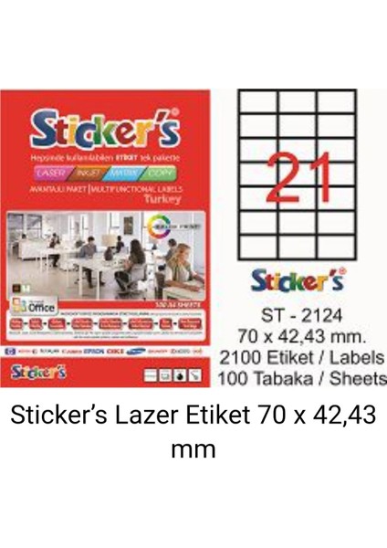 Lazer Etiket tabaka, beyaz renk 1.sınıf kağıt