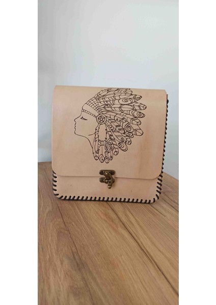 Gerçek Deri El Yapımı kol&Çapraz Çanta