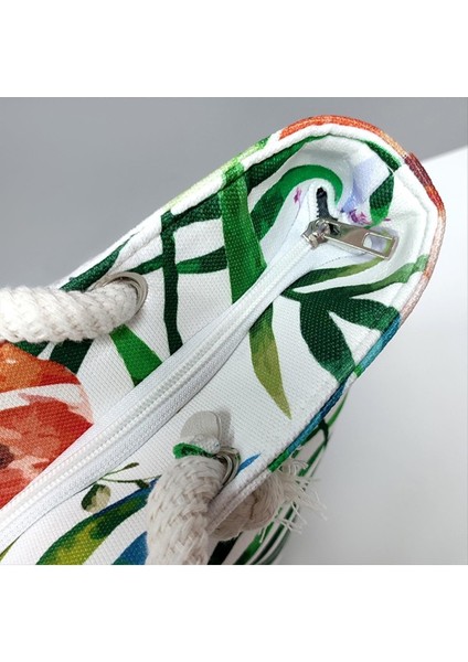 Wizard Kaplumbağa Desenli Plaj Çantası-Mavi fiyatları