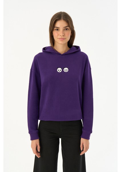 Chi & Chi Supersoft Hoodie - Mor fiyatları