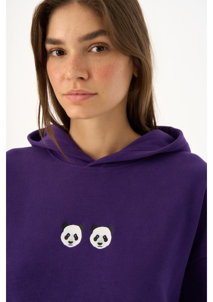 Chi & Chi Supersoft Hoodie - Mor modelleri