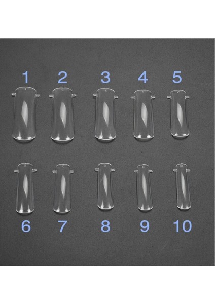 Prizmatik Tırnak Uzatma Seti, Jel Kalıp ve Fırça, 100'LÜ 5 Mandal fiyatları