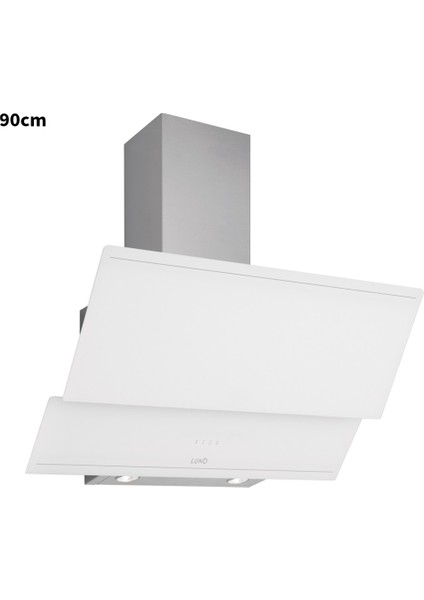 Luno Ankastre Beyaz Set (Dijital Fırın+Dokunmatik 90CM Davlumbaz) fırsatları