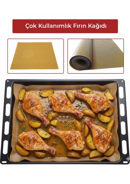 33X40 Fırınlanabilir Yıkanabilir Pişirme Fırın Matı fırsatları