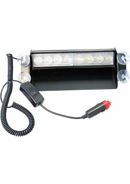 Araç Içi Vantuzlu Cama Yapışabilen 8 LED Turuncu LED Çakar fiyatları