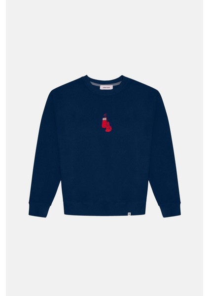 Boxing Gloves Supersoft Sweatshirt - Lacivert