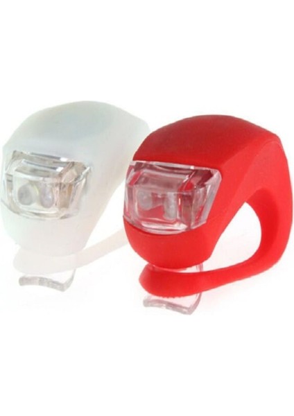 Bisiklet Gidon Işığı LED Ikili K-3781