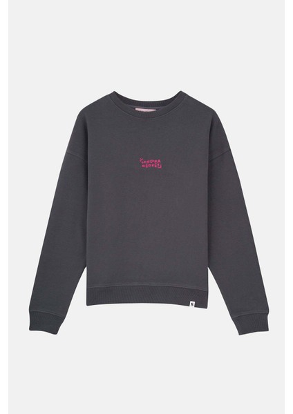 Londra Merkez Supersoft Sweatshirt - Antrasit