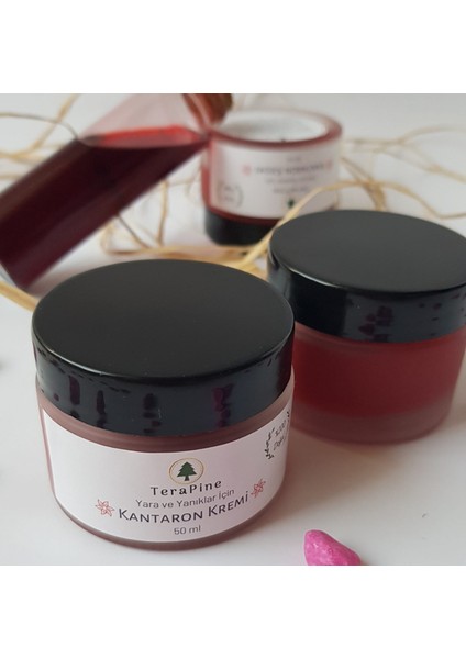 Kantaron Kremi 50ML Yara Ve Yanık Kremi, 9 Bitkisel Yağ, Iz Kalmasını Önler, Egzama fırsatları