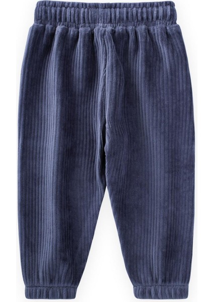 Fitilli Kadife Jogger Pantolon 1-10 Yaş Lacivert fiyatları