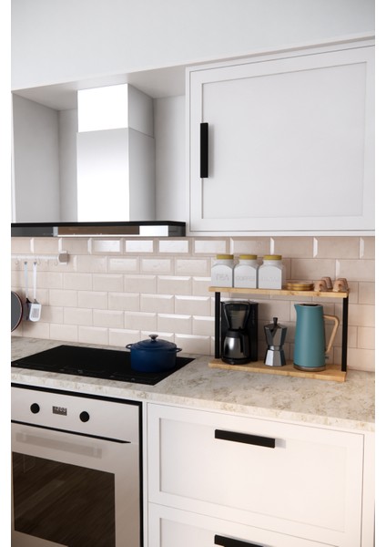 Mutfak Rafı, Düzenleyici, Kahve Köşesi, Baharatlık, 2 Yüksek Raflı Tezgah Üstü Organizer, Tabaklık fiyatları