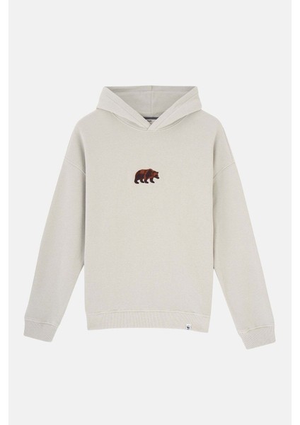 Bozayı Supersoft Hoodie - Açık Gri