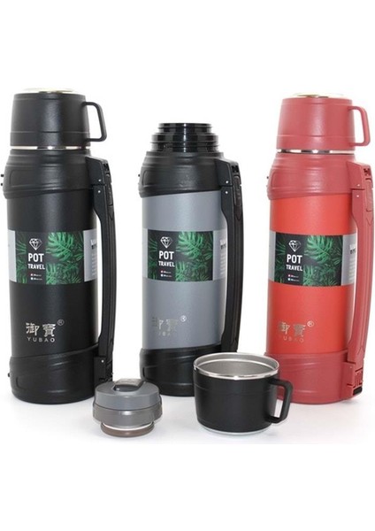 Paslanmaz Çelik Çift Katmanlı Termos 2.0 Lt fiyatları