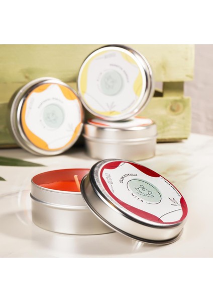 Çilek Aromalı Metal Mum fiyatları