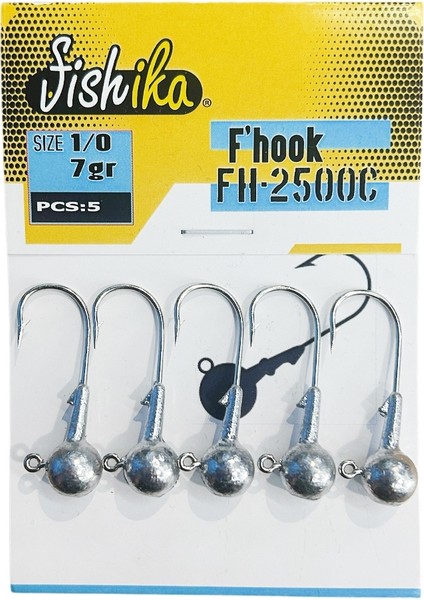 2500 #1/0 7gr Jig Head