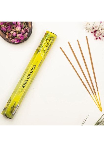 Kivi & Üzüm Aromalı Premium Çubuk Tütsü