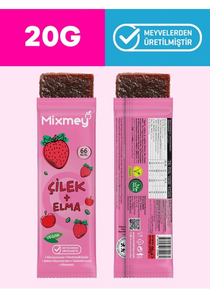 Tatlı Sever Meyve Barı – 24 Adet | Sağlıklı Atıştırmalıklar – Vegan, Glutensiz (20GR X 24 ADET) fırsatları