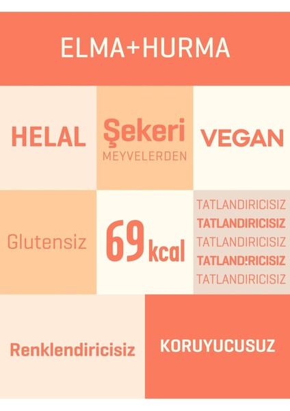 Tatlı Sever Meyve Barı – 24 Adet | Sağlıklı Atıştırmalıklar – Vegan, Glutensiz (20GR X 24 ADET)