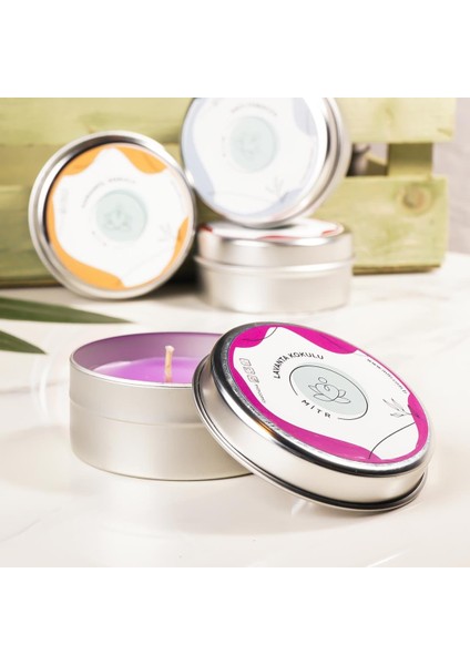 Lavanta Aromalı Metal Mum fiyatları