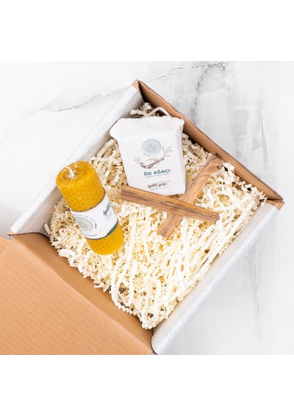 Sitali Balmumu Mum & Ağaç Tütsü Seti modelleri