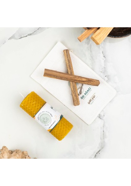 Sitali Balmumu Mum & Ağaç Tütsü Seti fırsatları