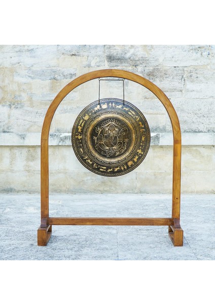 Ganesha Işlemeli Gong