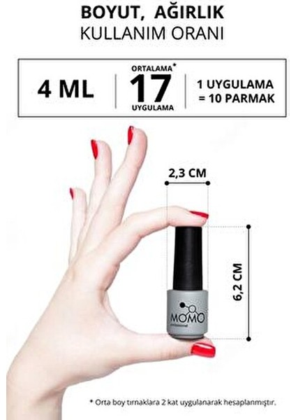 Kalıcı Oje Fıstık Yeşili 4 ml Yüksek Renk Pigmenti ile Uzun Süreli Kalıcılık