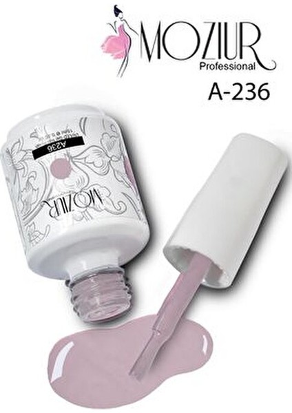 Kalıcı Oje A236 Renkli ve Parlak 15 ml UV LED Teknolojisi ile Uzun Süreli fırsatları