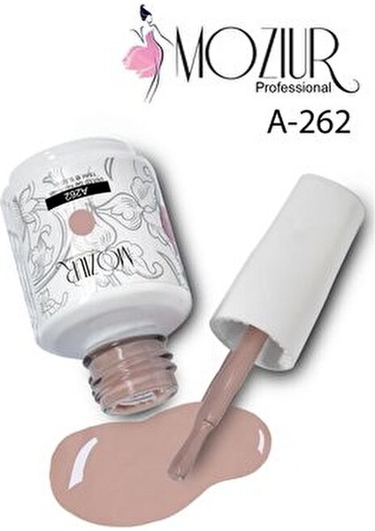 Kalıcı Oje A262 UV LED Teknolojisi ile 15 ml Tırnak Bakımında Güçlü Koruma fırsatları