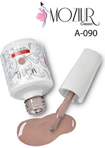 UV LED Kalıcı Oje A090 Renk Seçeneği ile 15 ml Uzun Süreli Parlaklık fırsatları