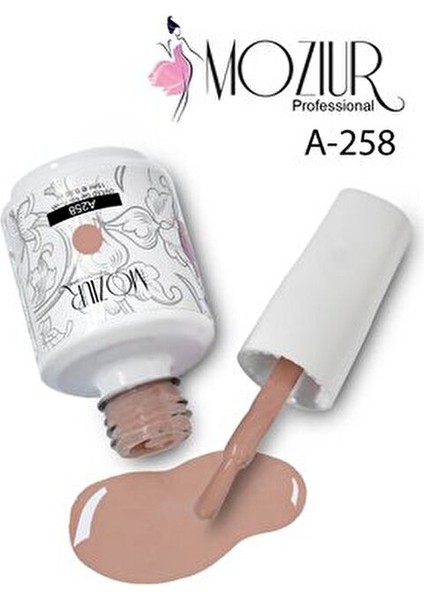 Kalıcı Oje A258 UV LED Teknolojisiyle 15 ml Tırnak Bakımında Güçlü Koruma fırsatları