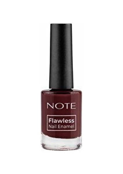 Note Flawless Oje 107 Burgundy Renk Yüksek Parlaklık ve Tek Kat Örtücülük 11 ml indirimleri