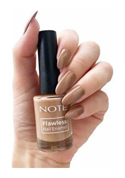 Flawless Oje 52 Taupe Kahverengi Hızlı Kuruma Özelliği ile 10 ml fırsatları
