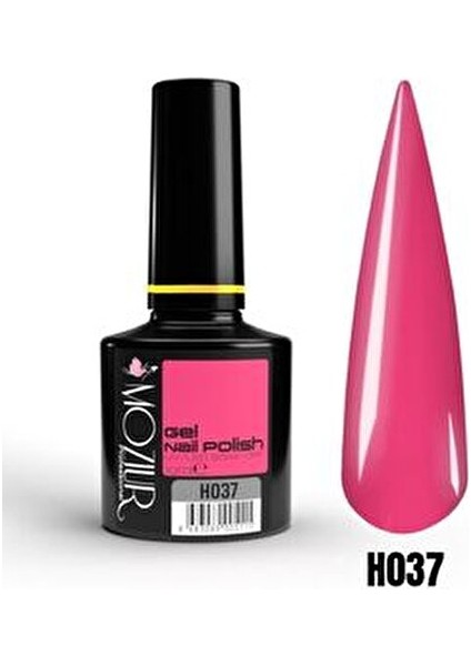 H037 UV LED Kalıcı Oje Parlak Pembe Renk 10 ml Uzun Süreli Kullanım İçin indirimleri