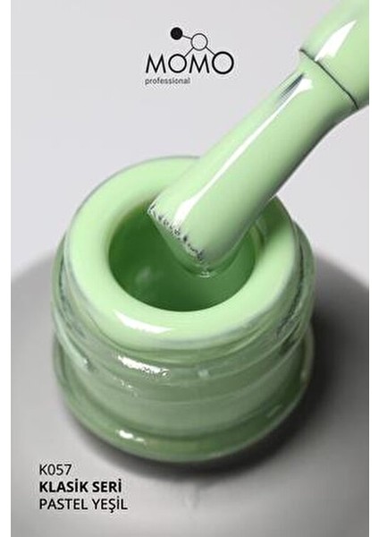 Kalıcı Oje K057 Pastel Yeşil Yüksek Renk Pigmenti 4 ml Uzun Süreli Kullanım indirimleri