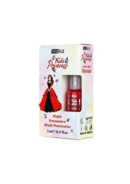 Çocuk Oje Kırmızı Renkli Eğlenceli Kullanım 10 ml PETA Sertifikalı modelleri