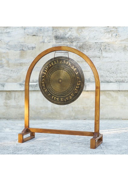 Yaşam Çiçeği & Yoga Figürleri Işlemeli Gong fiyatları