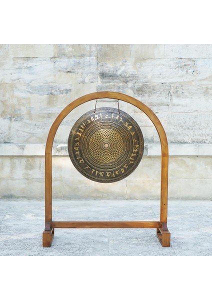 Yaşam Çiçeği & Yoga Figürleri Işlemeli Gong fırsatları