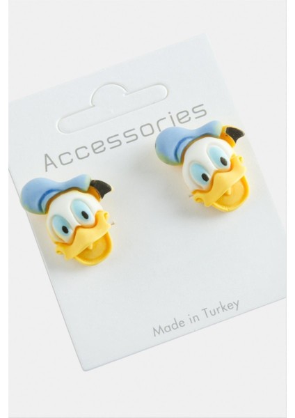 Msa-Shop Ördek Çocuk Küpesi-Beyaz fiyatları