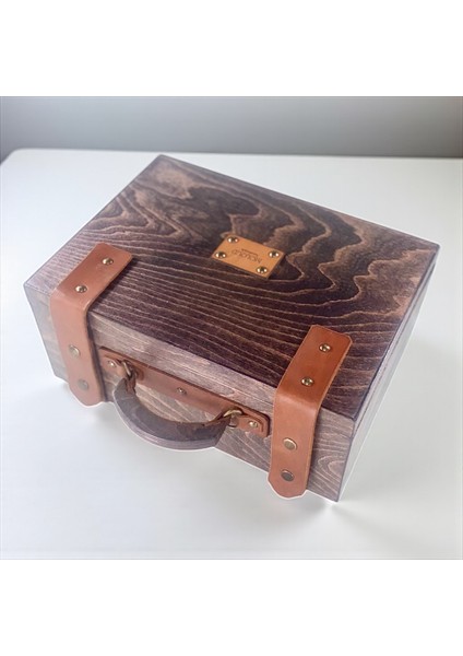 Bricks Xııı Deri Şeritli Ahşap Kutu