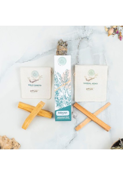 Virya Organik Tütsü Seti