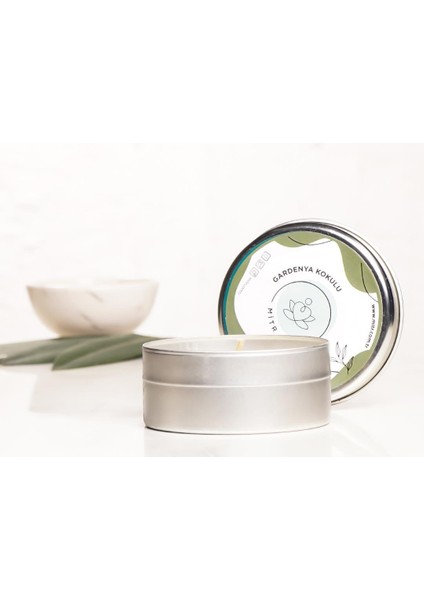Gardenya Aromalı Metal Mum
