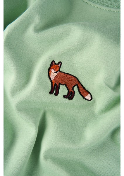 Kızıl Tilki Premium T-Shirt - Mint Yeşili fiyatları