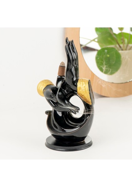 Zen Dua Eden El Tema Geri Akışlı Şelale Tütsülük fiyatları