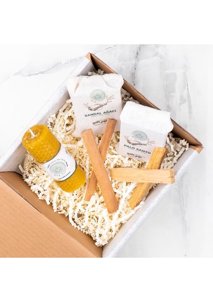 Surya Balmumu Mum & Ağaç Tütsü Seti modelleri